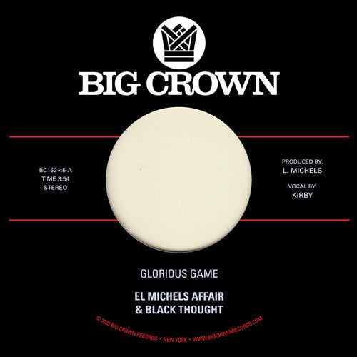 El Michels Affair & Black Thought - Glorious Game / w Grateful [Explicit Content] (7" Single) [Vinyl]