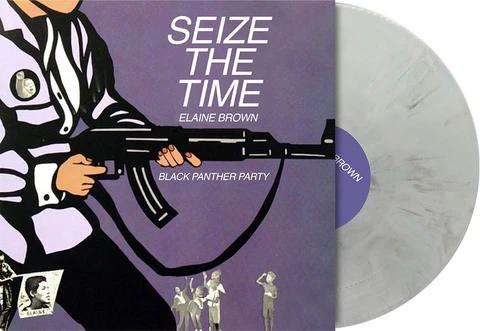 Elaine Brown - Seize The Time - Black Panther Party (Colored Vinyl, White) [Vinyl] (ONLINE ORDER ONLY)