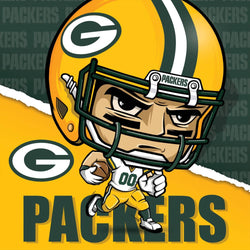 Green Bay Packers - NFL Mascot 100 Piece Jigsaw Puzzle