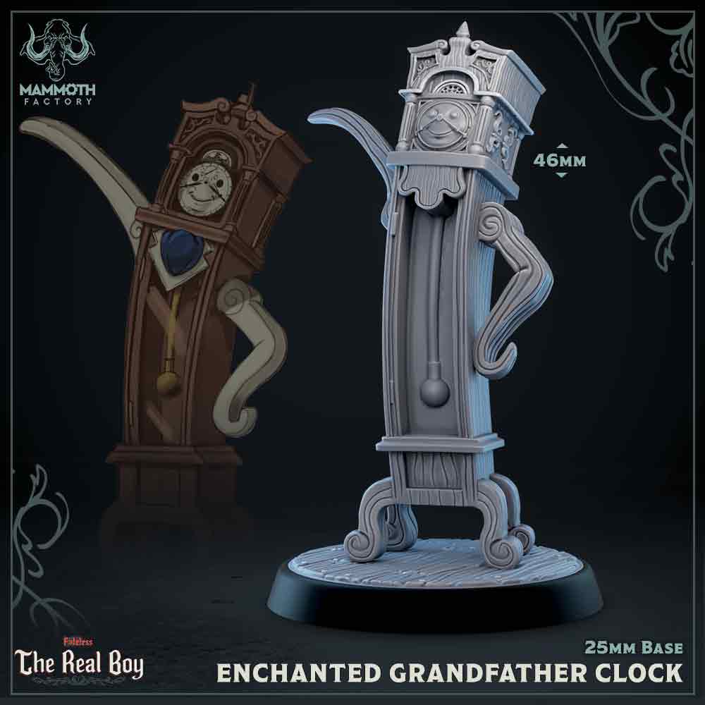 Enchanted Grandfather Clock (Online Only)