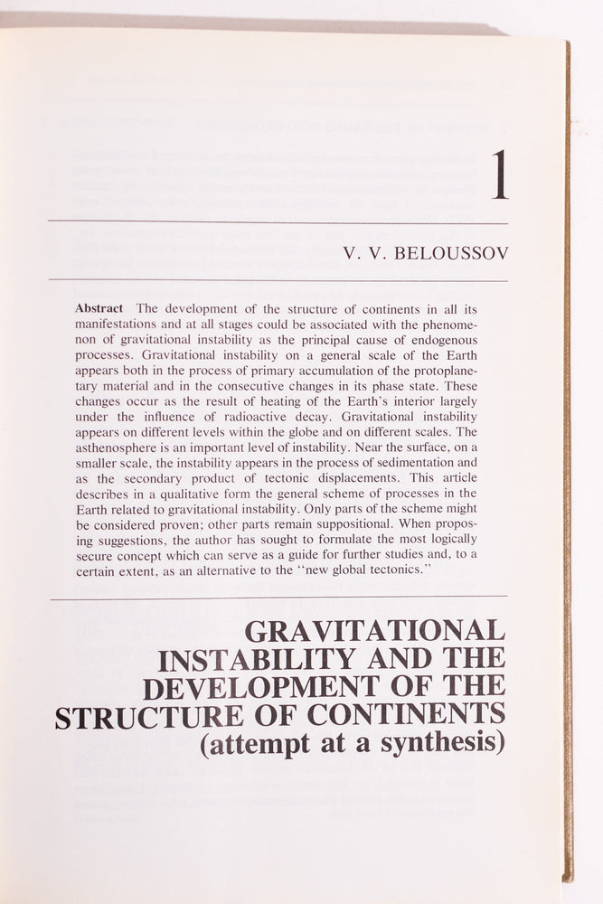 Energetics of Geological Processess (ONLINE ORDER ONLY)