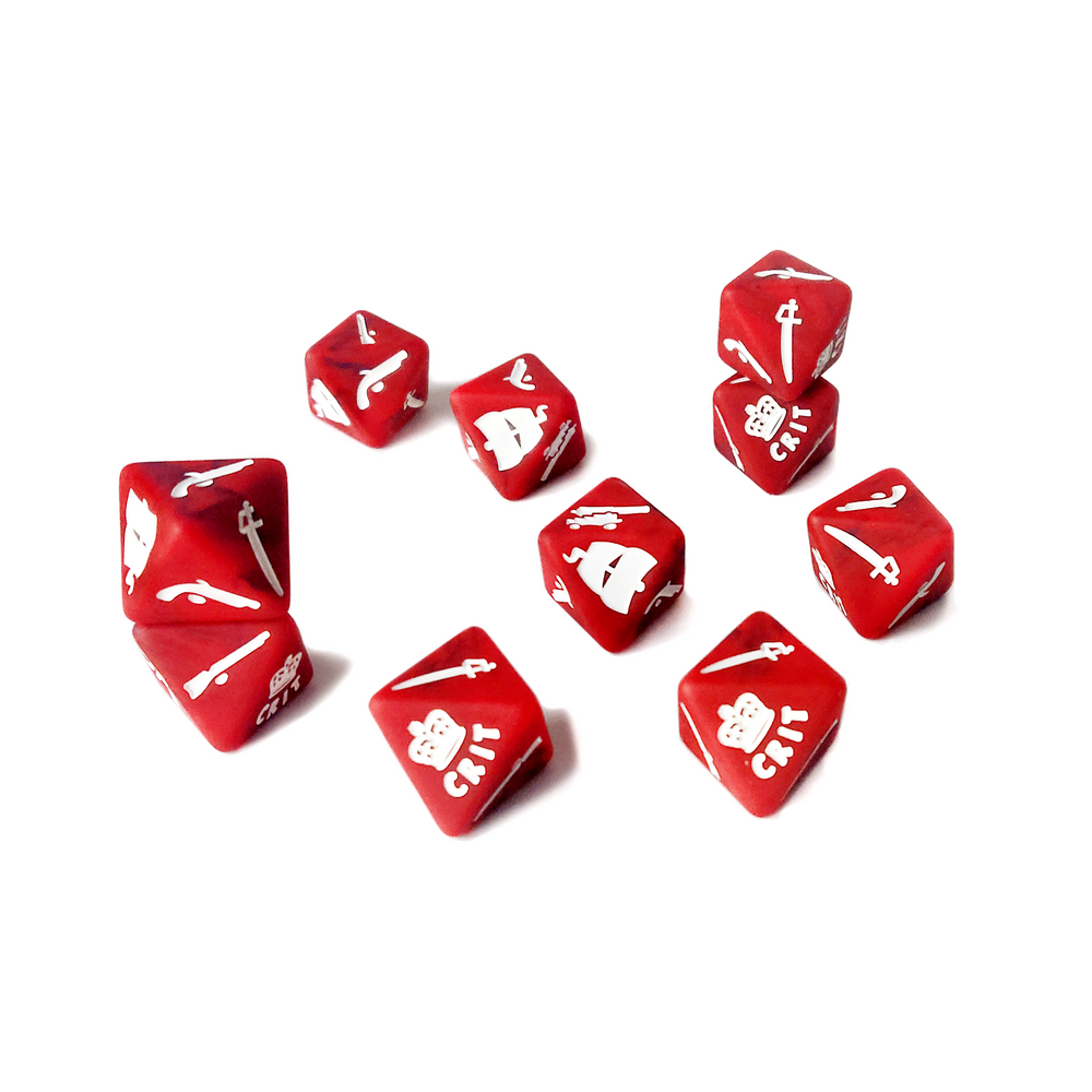 Oak & Iron: English - Official Dice Set (ONLINE ORDER ONLY)