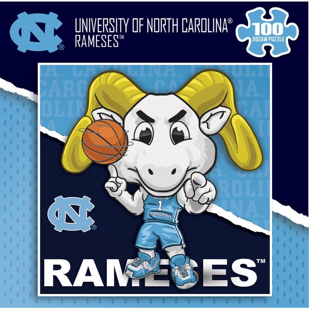 UNC Tar Heels - NCAA Mascot 100 Piece Jigsaw Puzzle