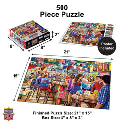 Drive-Ins, Diners & Dives - Duffy's Sports & Suds 500 Piece Jigsaw Puzzle