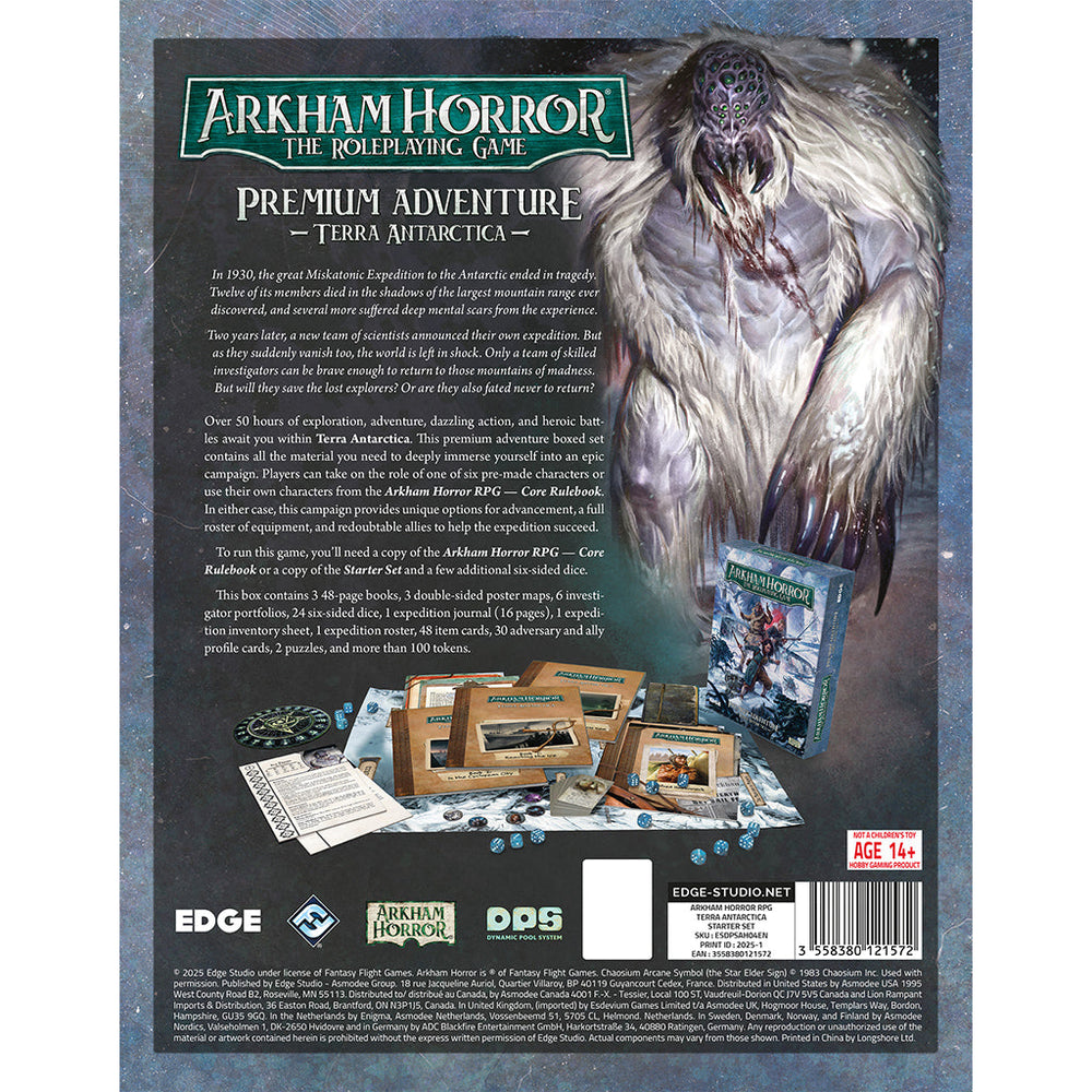 Arkham Horror RPG - Terra Antarctica (ONLINE ORDER ONLY)