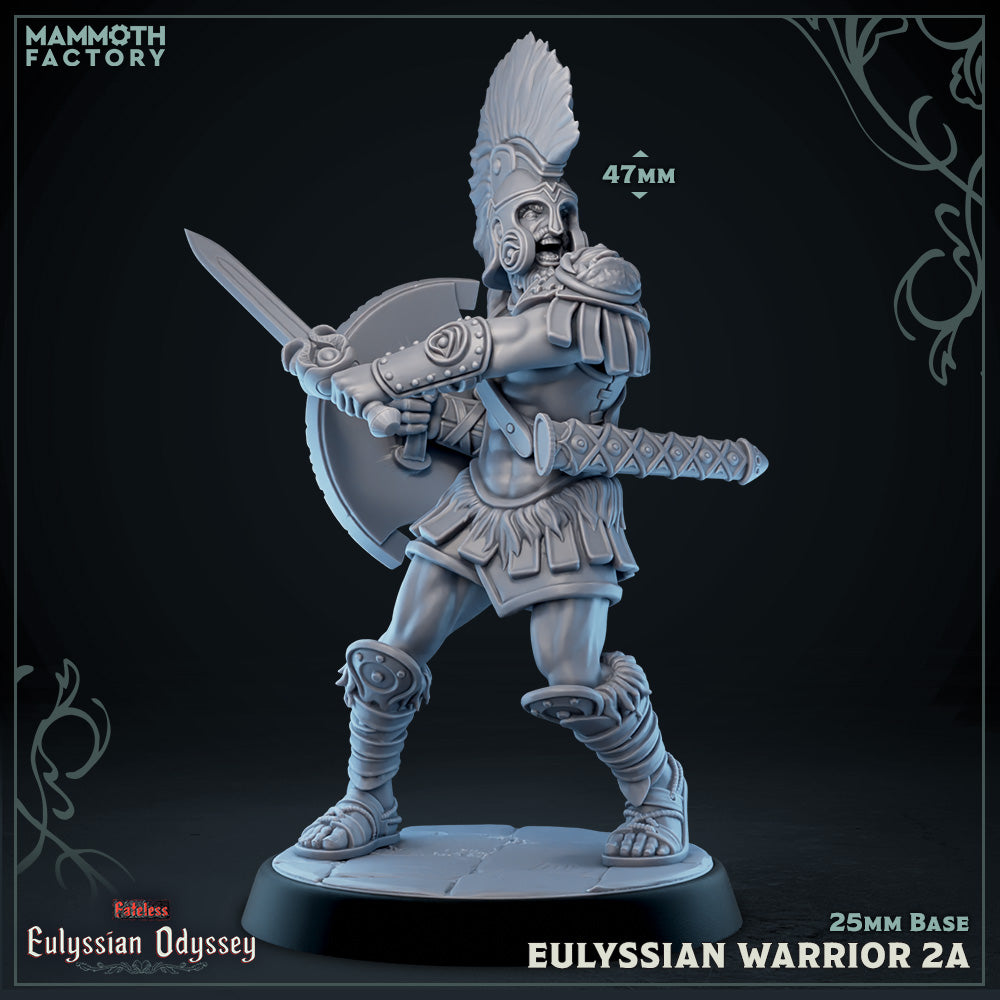 Eulyssian Warrior: Sculpt 2 (Ancient Greek Solder) (Online Only)