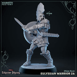 Eulyssian Warrior: Sculpt 2 (Ancient Greek Solder) (Online Only)