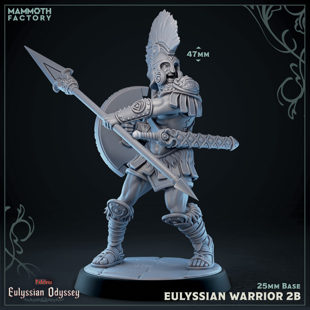 Eulyssian Warrior: Sculpt 2 (Ancient Greek Solder) (Online Only)