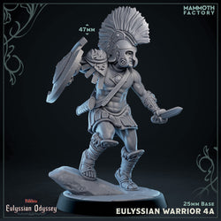 Eulyssian Warrior: Sculpt 4 (Ancient Greek Solder) (Online Only)