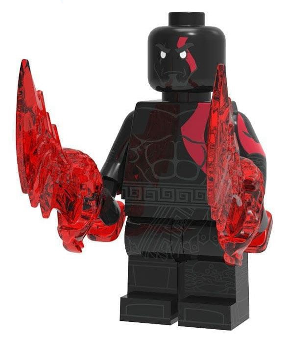 Mythic Black Spartan Slayer Custom Minifig (ONLINE ORDER ONLY)