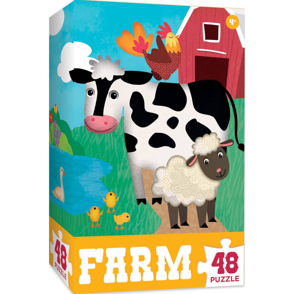 Space Savers - Farm 48 Piece Value Puzzle