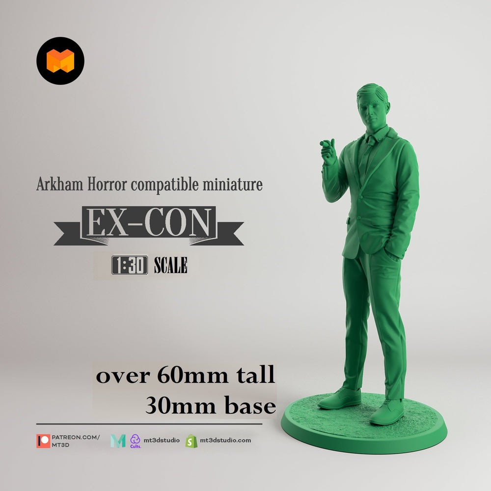 Arkham Compatible Investigator: The Ex-Con (Skids O'Toole) (Online Order Only)