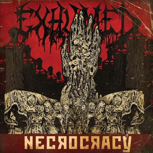 Exhumed - Necrocracy (Blood Red with Splatter) [Vinyl] (ONLINE ORDER ONLY)