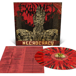 Exhumed - Necrocracy (Blood Red with Splatter) [Vinyl] (ONLINE ORDER ONLY)