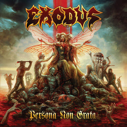 Exodus - Persona Non Grata (Clear W/ Gold & Black & Turquoise Splatter Colored Vinyl) (2 Lp's) [Vinyl] (ONLINE ORDER ONLY)