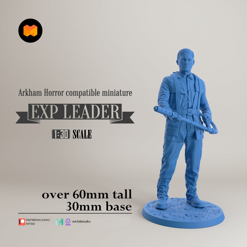 Arkham Compatible Investigator: The Expedition Leader (Leo Anderson) (Online Order Only)