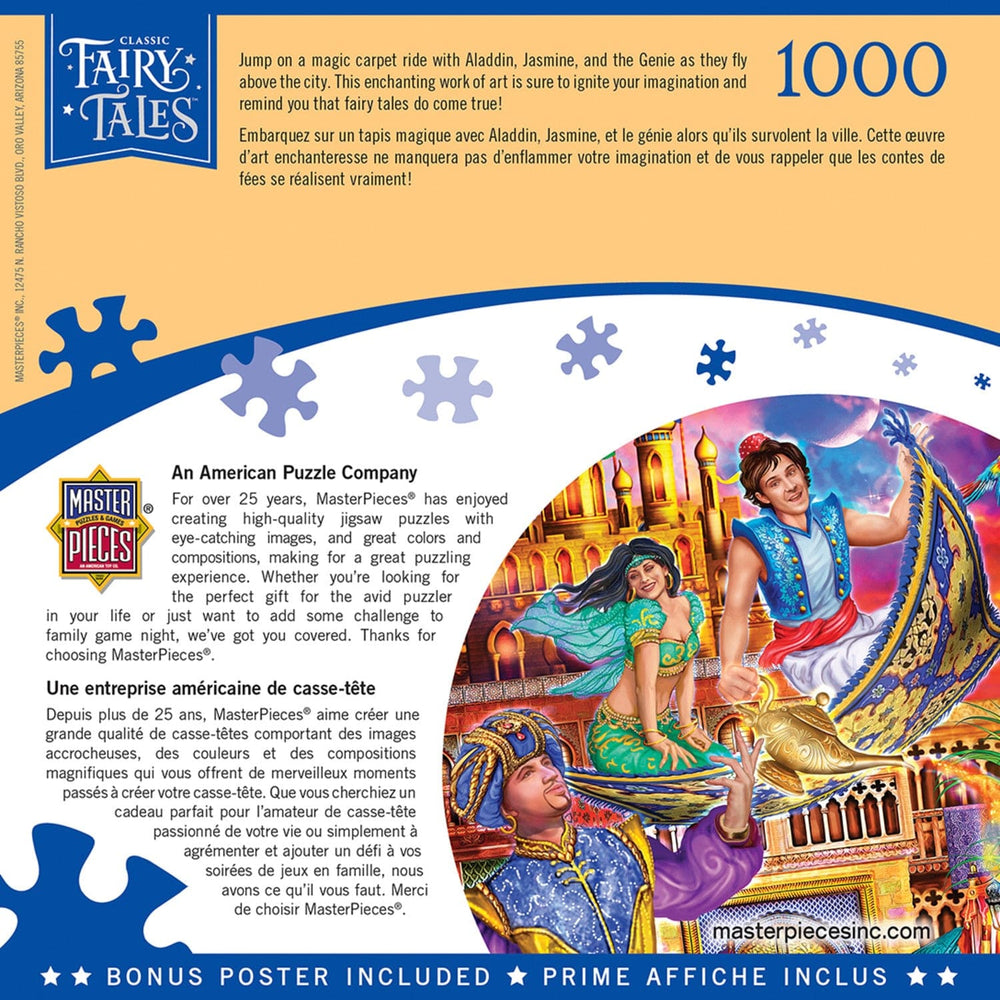 Classic Fairy Tales - Aladdin 1000 Piece Jigsaw Puzzle (ONLINE ORDER ONLY)