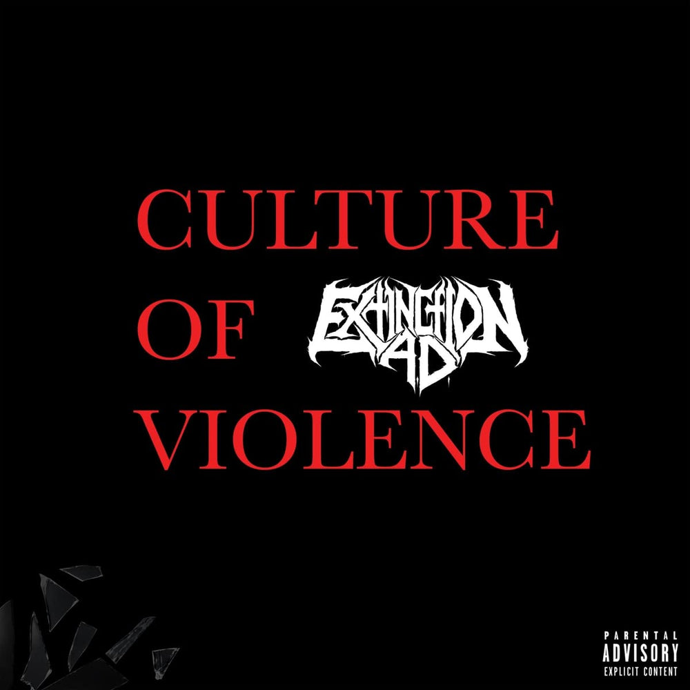 Extinction A.D. - Culture Of Violence (Colored Vinyl, Red, Black, 10-Inch Vinyl, Gatefold LP Jacket) (2 Lp's) [Vinyl] (ONLINE ORDER ONLY)