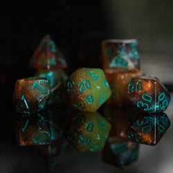 Extraterrestrial Acrylic Dice Set (ONLINE ORDER ONLY)