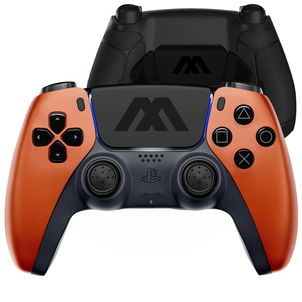 ORANGE EXTREME PS5 SMART PRO MODDED CONTROLLER (Online Order Only)
