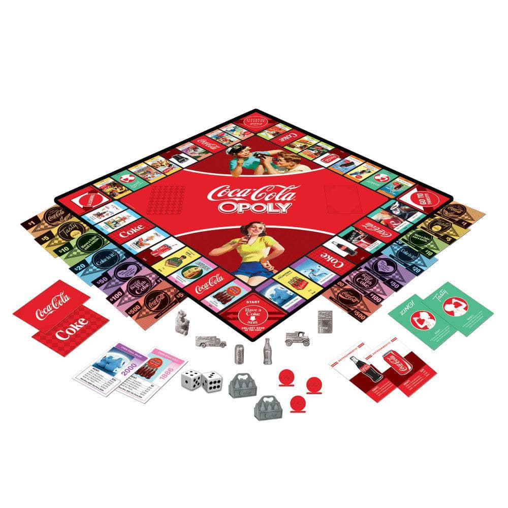 Coca-Cola Opoly Board Game