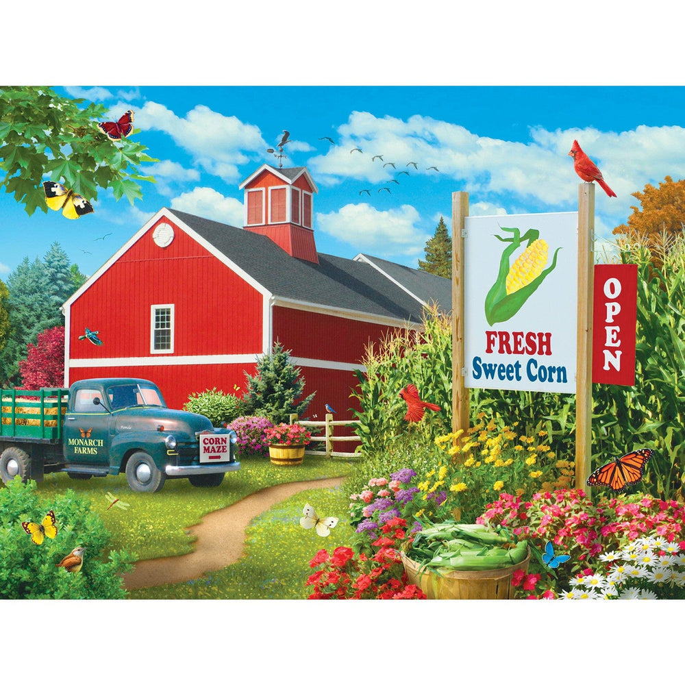 Farmer's Market - Country Heaven 750 Piece Jigsaw Puzzle (ONLINE ORDER ONLY)