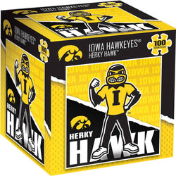 Iowa Hawkeyes - NCAA Mascot 100 Piece Jigsaw Puzzle