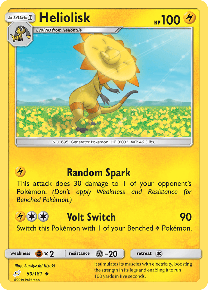 Heliolisk (50/181) [Sun & Moon: Team Up] (Online Only)
