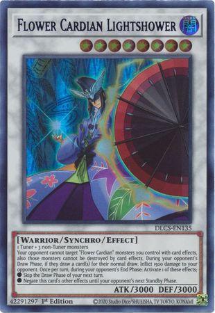 Flower Cardian Lightshower (Blue) [DLCS-EN135] Ultra Rare (ONLINE ORDER ONLY)