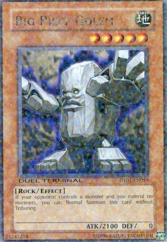 Big Piece Golem [DT01-EN053] Rare (ONLINE ORDER ONLY)