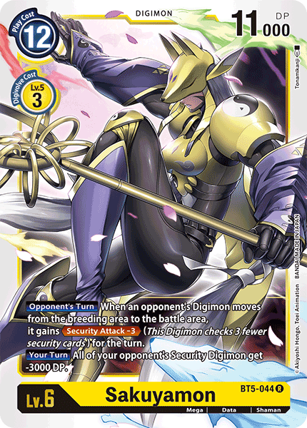 Sakuyamon [BT5-044] [Battle of Omni] (ONLINE ORDER ONLY)