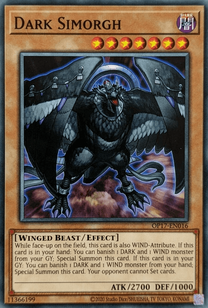 Dark Simorgh [OP17-EN016] Common (ONLINE ORDER ONLY)