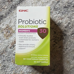 GNC Probiotic Solutions Womens | Clinically Studied Multi-Strain for Women, (ONLINE ORDER ONLY)