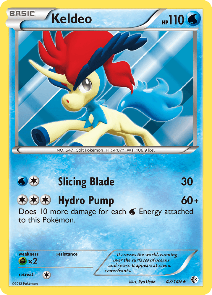 Keldeo (47/149) [Black & White: Boundaries Crossed] (Online Only)