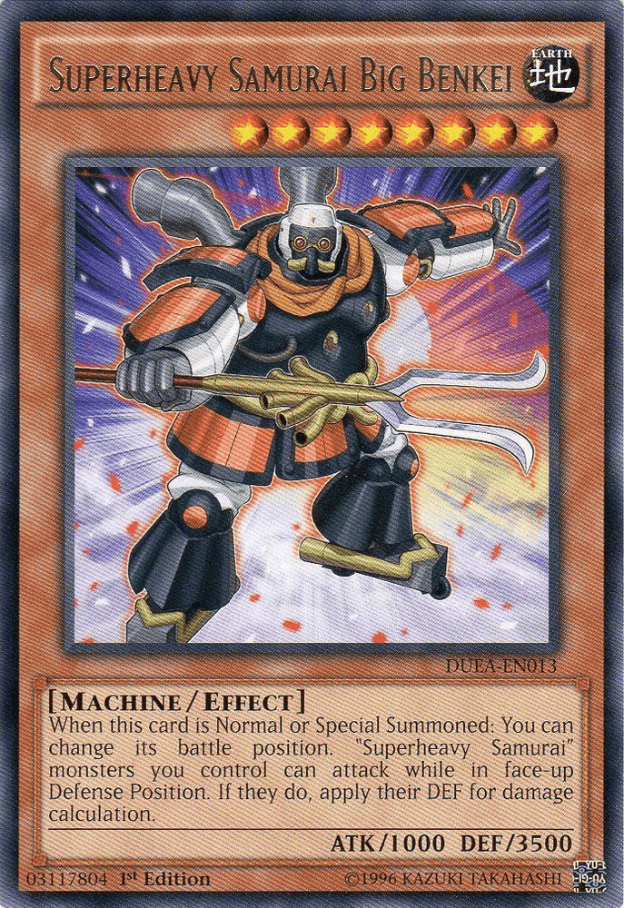 Superheavy Samurai Big Benkei [DUEA-EN013] Rare (ONLINE ORDER ONLY)