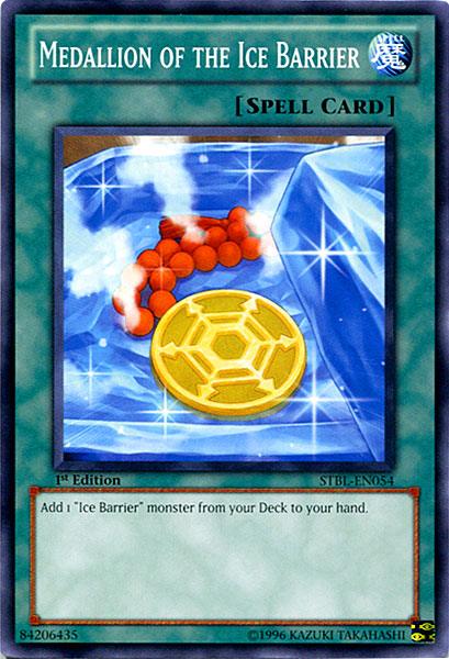 Medallion of the Ice Barrier [STBL-EN054] Common (ONLINE ORDER ONLY)