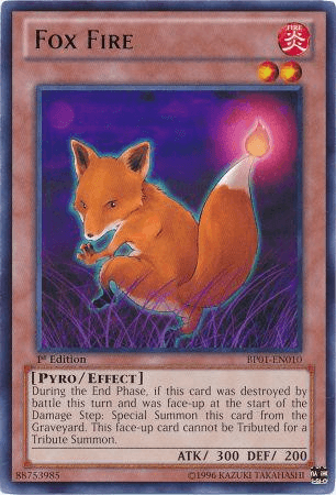 Fox Fire [BP01-EN010] Rare (ONLINE ORDER ONLY)