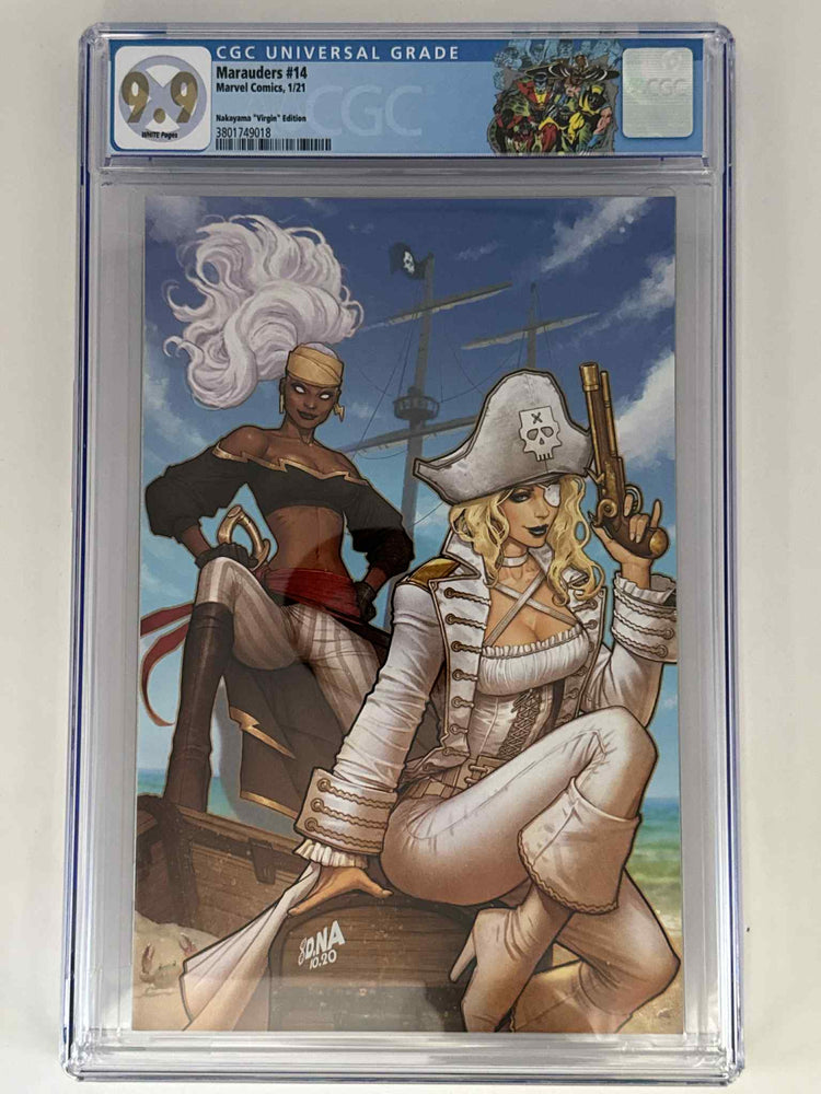 Marauders #14 CGC 9.9 Blue Label Nakayama Exclusive Virgin Var (ONLINE ORDER ONLY)