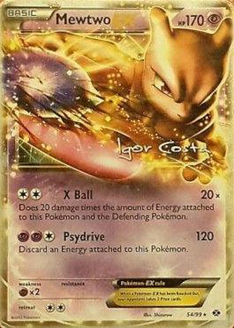 Mewtwo EX (54/99) (Pesadelo Prism - Igor Costa) [World Championships 2012] (Online Only)