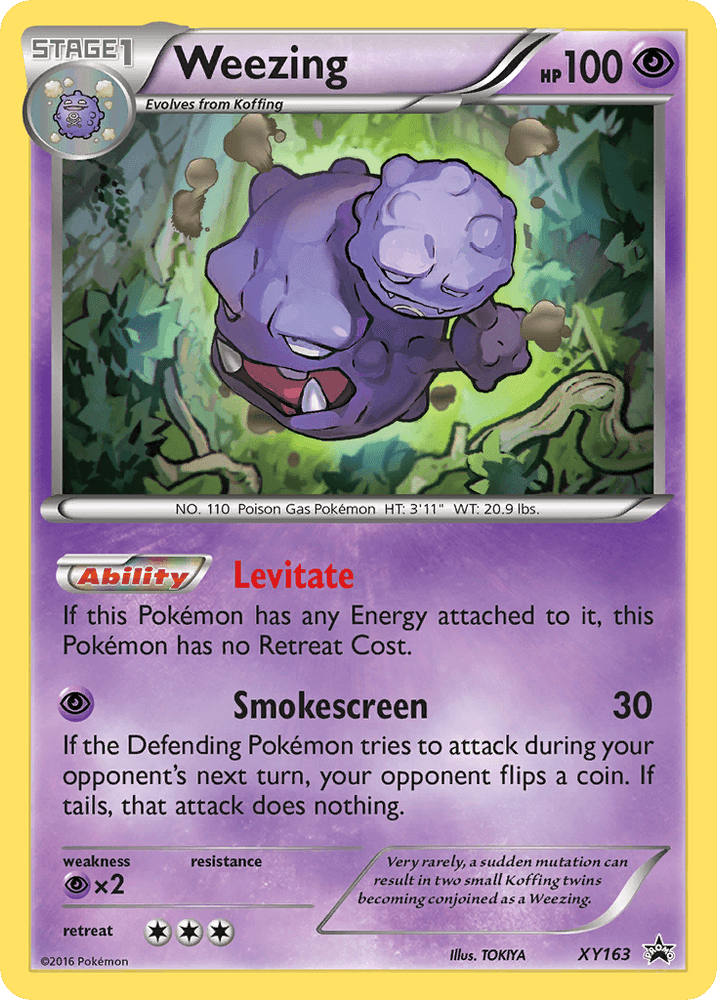 Weezing (XY163) [XY: Black Star Promos] (Online Only)