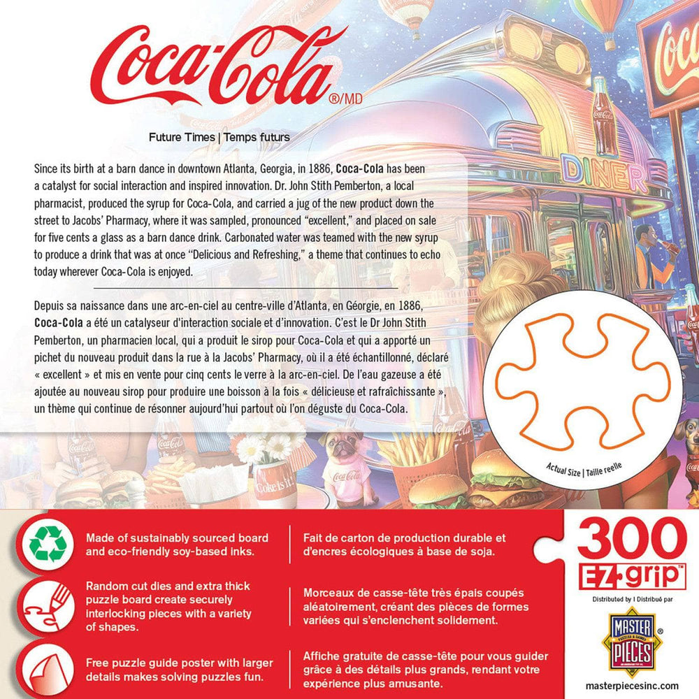 Coca-Cola - Future Times 300 Piece EZ Grip Jigsaw Puzzle