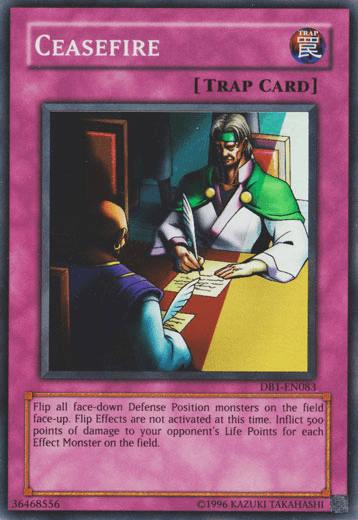 Ceasefire [DB1-EN083] Super Rare (ONLINE ORDER ONLY)