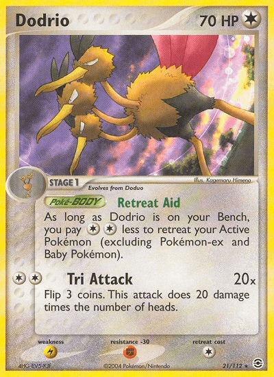 Dodrio (21/112) [EX: FireRed & LeafGreen] (Online Only)