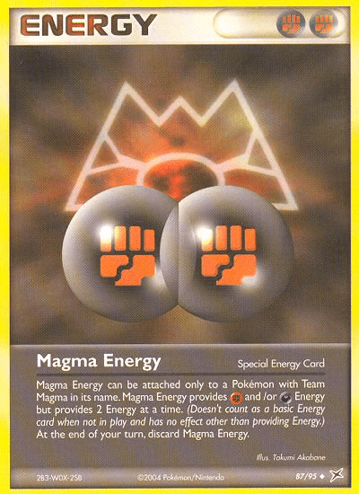 Magma Energy (87/95) [EX: Team Magma vs Team Aqua] (Online Only)