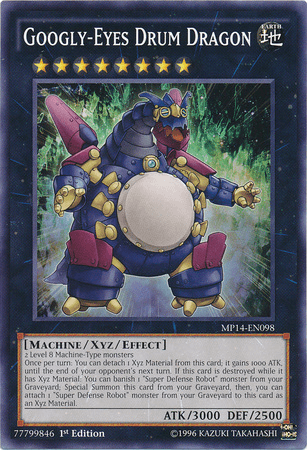 Googly-Eyes Drum Dragon [MP14-EN098] Common (ONLINE ORDER ONLY)