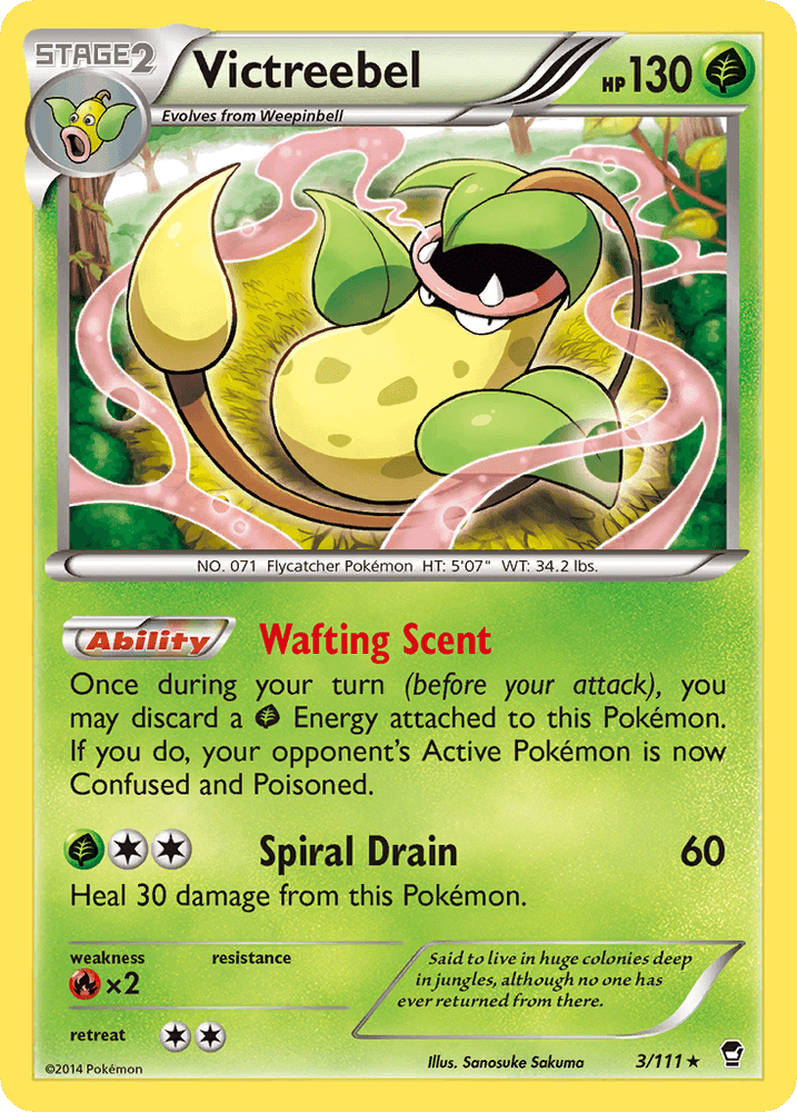 Victreebel (3/111) [XY: Furious Fists] (Online Only)