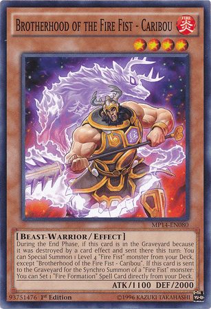 Brotherhood of the Fire Fist - Caribou [MP14-EN080] Common (ONLINE ORDER ONLY)