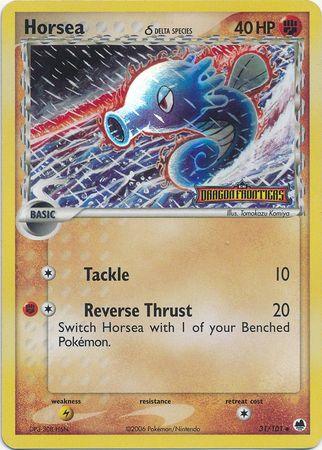 Horsea (31/101) (Delta Species) (Stamped) [EX: Dragon Frontiers] (Online Only)