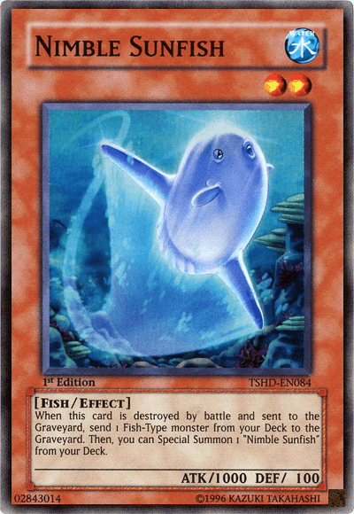 Nimble Sunfish [TSHD-EN084] Super Rare (ONLINE ORDER ONLY)