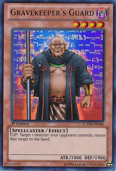 Gravekeeper's Guard [LCYW-EN184] Ultra Rare (ONLINE ORDER ONLY)